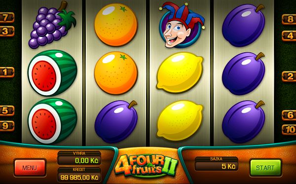 Four Fruits 2 automat od Apollo Games