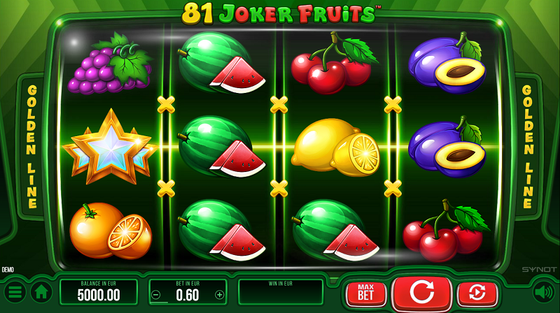 81 Joker Frutis