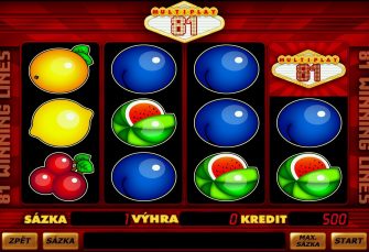 MultiPlay 81 automat online zdarma