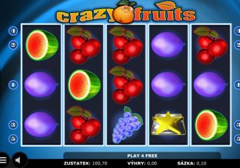 Crazy Fruits automat