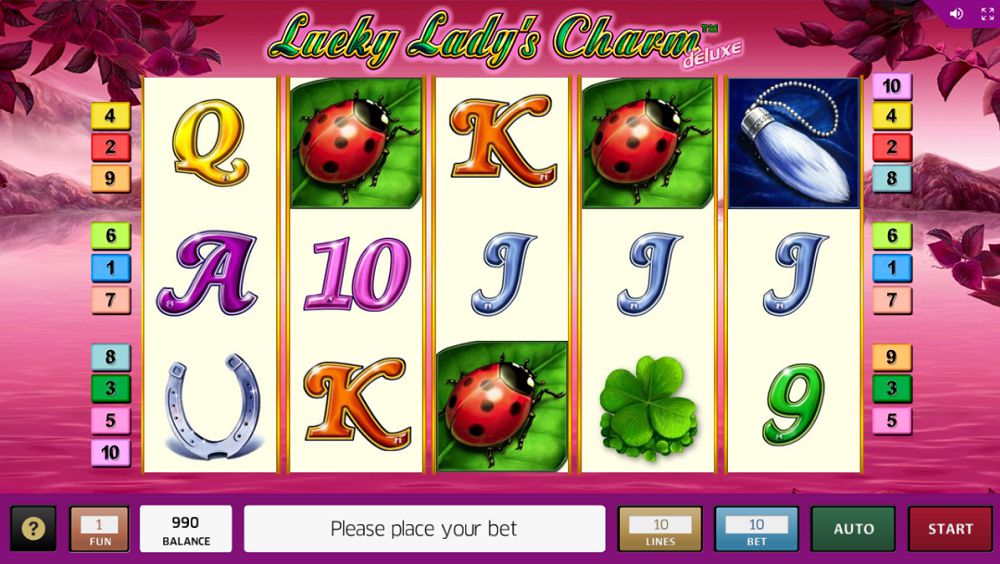 Lucky Lady's Charm online automat hrát zdarma ČeskéKasino.cz
