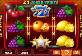 27 Joker Fruits