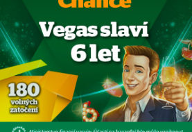Oslava 6. výročí Chance Vegas - Získejte až 180 Free Spinů!