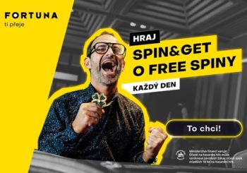 Fortuna rozdává Free Spiny s  novou promo akcí Spin&Get